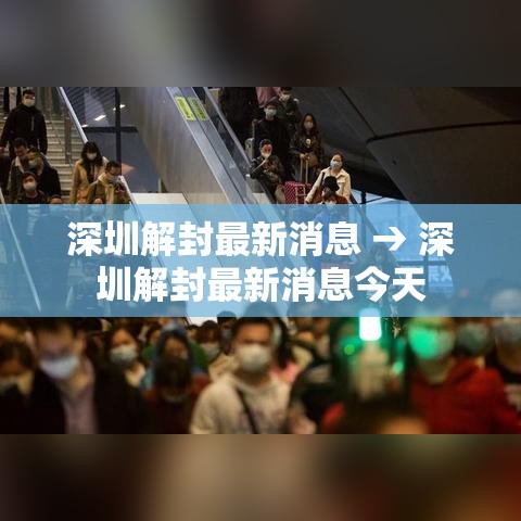 深圳解封最新消息 → 深圳解封最新消息今天