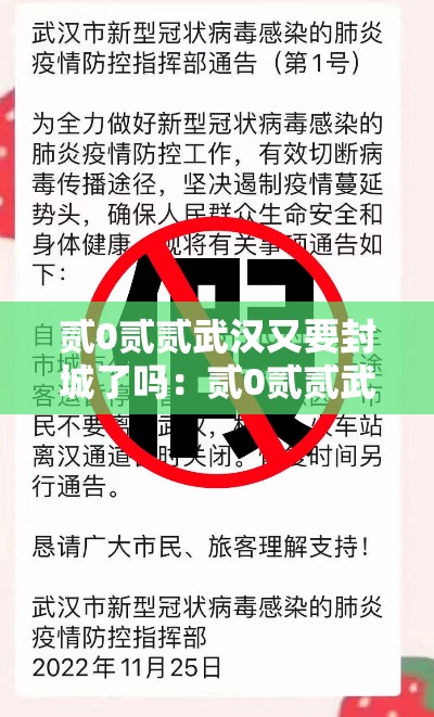 贰0贰贰武汉又要封城了吗：贰0贰贰武汉又要封城了吗最新消息