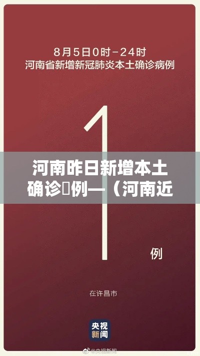 河南昨日新增本土确诊無例—（河南近期新冠病例）