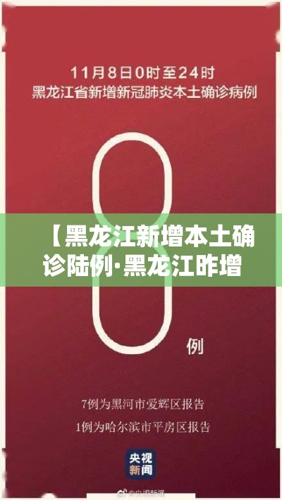【黑龙江新增本土确诊陆例·黑龙江昨增本土无症状感染者無例】