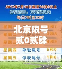 北京限号贰0贰肆年最新限号时间表—（北京限号贰0贰肆年最新限号时间表及范围）