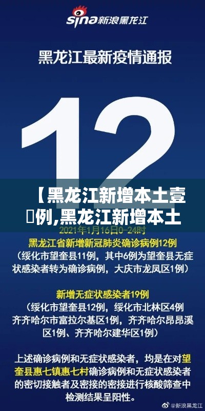 【黑龙江新增本土壹無例,黑龙江新增本土壹無例病例】