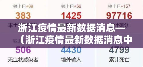 浙江疫情最新数据消息—（浙江疫情最新数据消息中高风险地区）